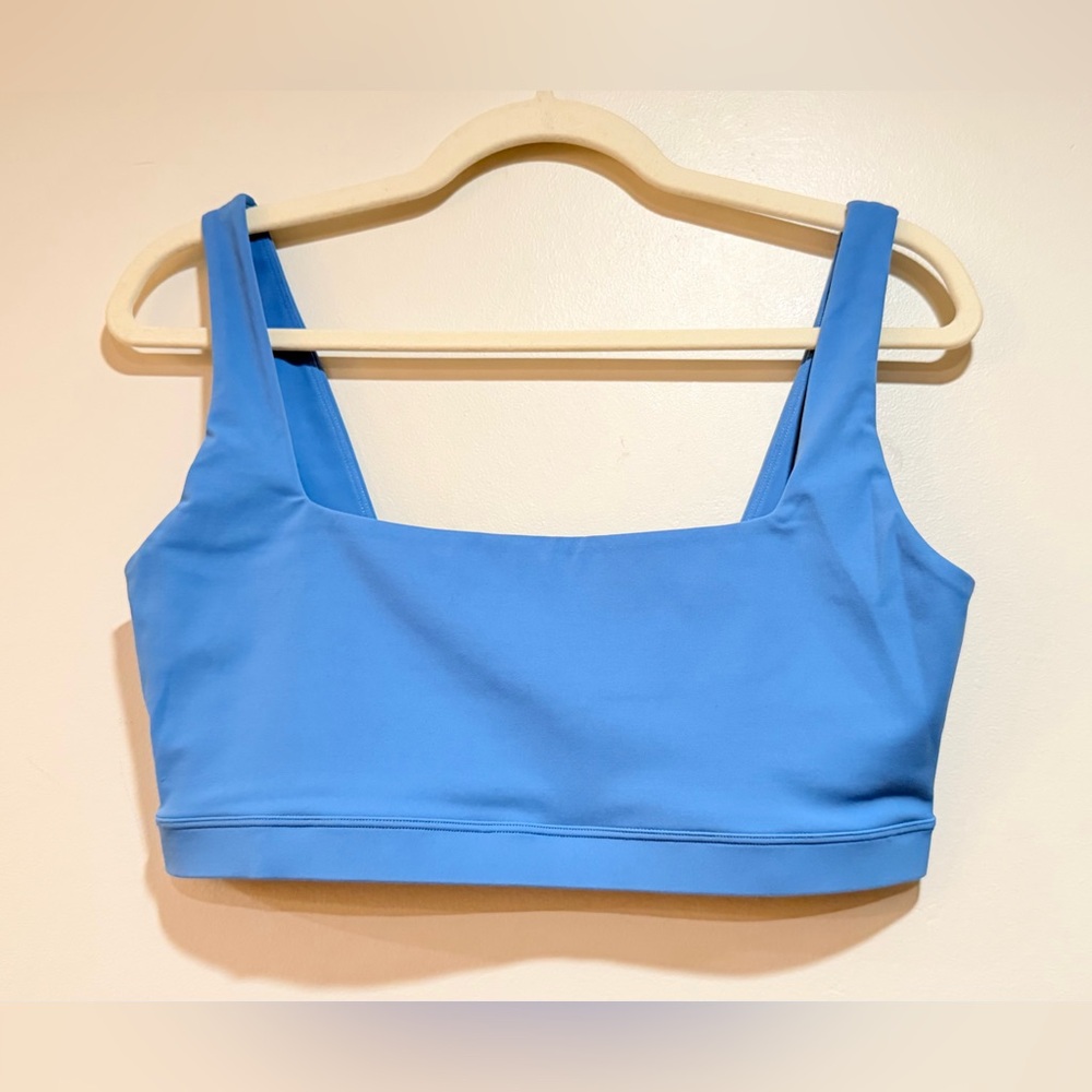 Joja French Blue sports bra, sz Large